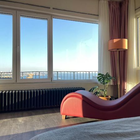 Апартаменты Art Loft , 270* Full Sea View In Cihangir Стамбул Экстерьер фото