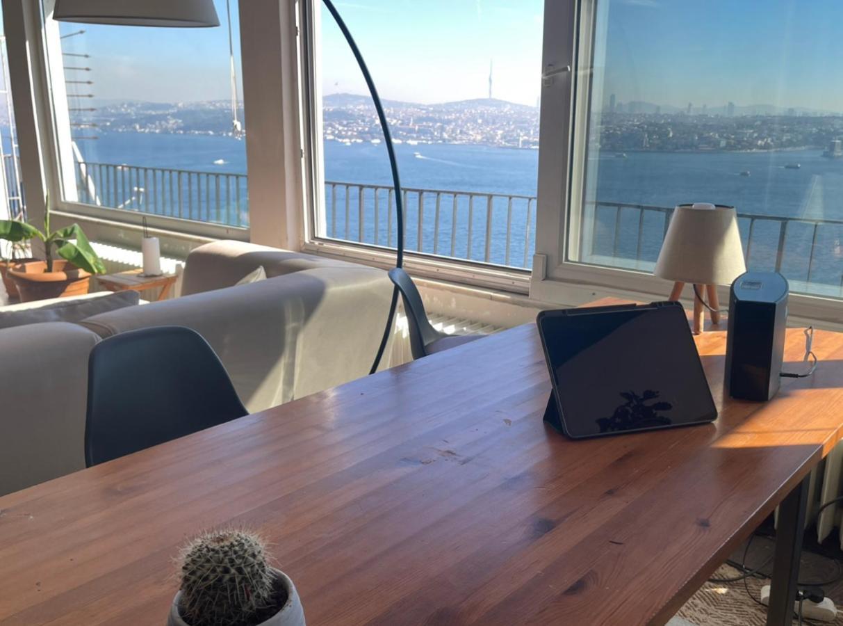 Апартаменты Art Loft , 270* Full Sea View In Cihangir Стамбул Экстерьер фото