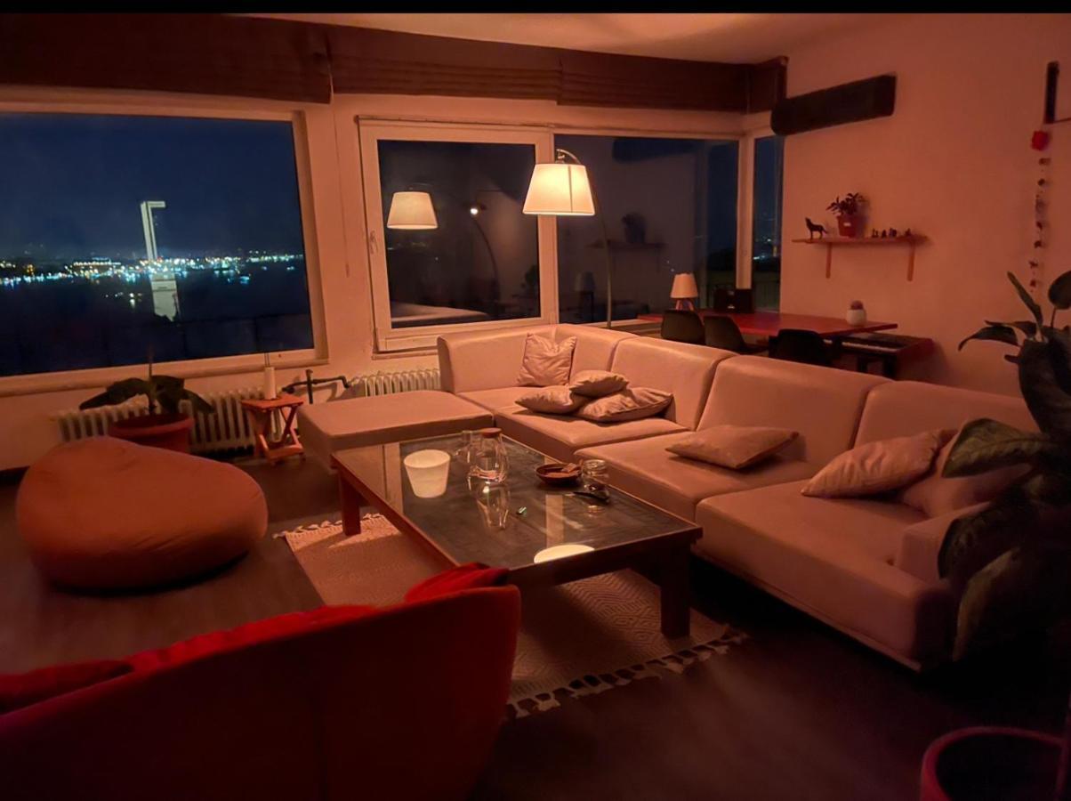 Апартаменты Art Loft , 270* Full Sea View In Cihangir Стамбул Экстерьер фото