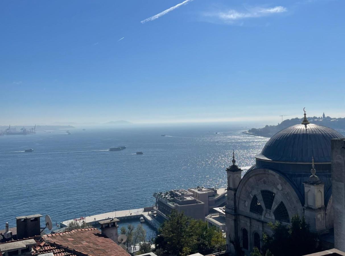 Апартаменты Art Loft , 270* Full Sea View In Cihangir Стамбул Экстерьер фото