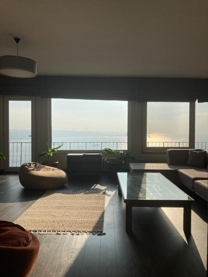 Апартаменты Art Loft , 270* Full Sea View In Cihangir Стамбул Экстерьер фото